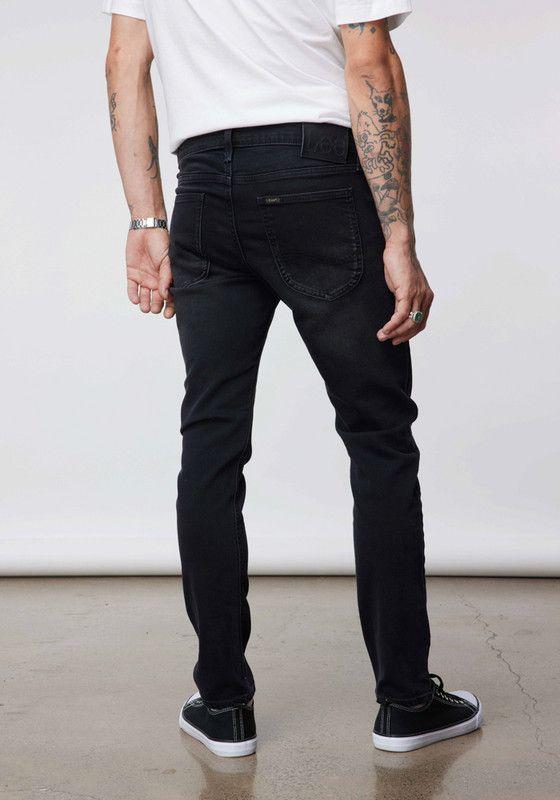 Pantalon Hombre Luke Slim Tapered Fit Shadow Black-2