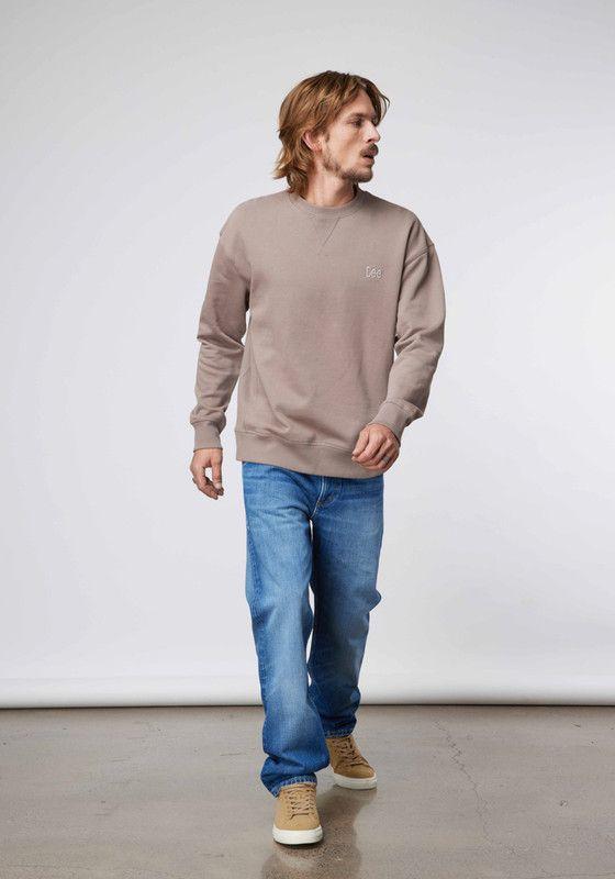 Poleron Hombre  Plain Crew Sws  Lee Iron-3