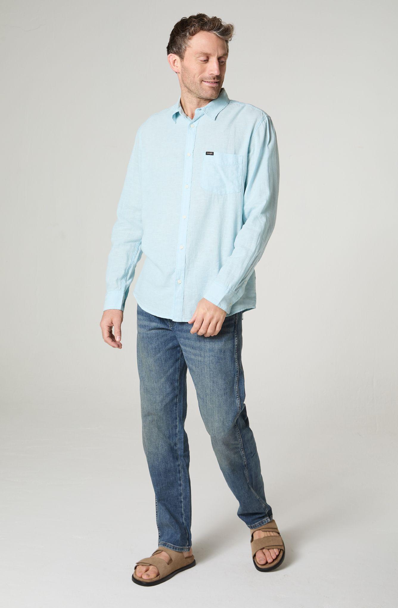 Jeans Hombre Loose Straight Regular Fit 100% Cotton-0