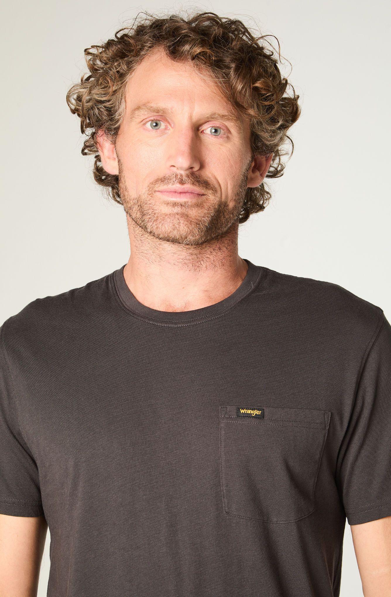 Polera Hombre Ss Pocket Tee Regular Fit Negro -2