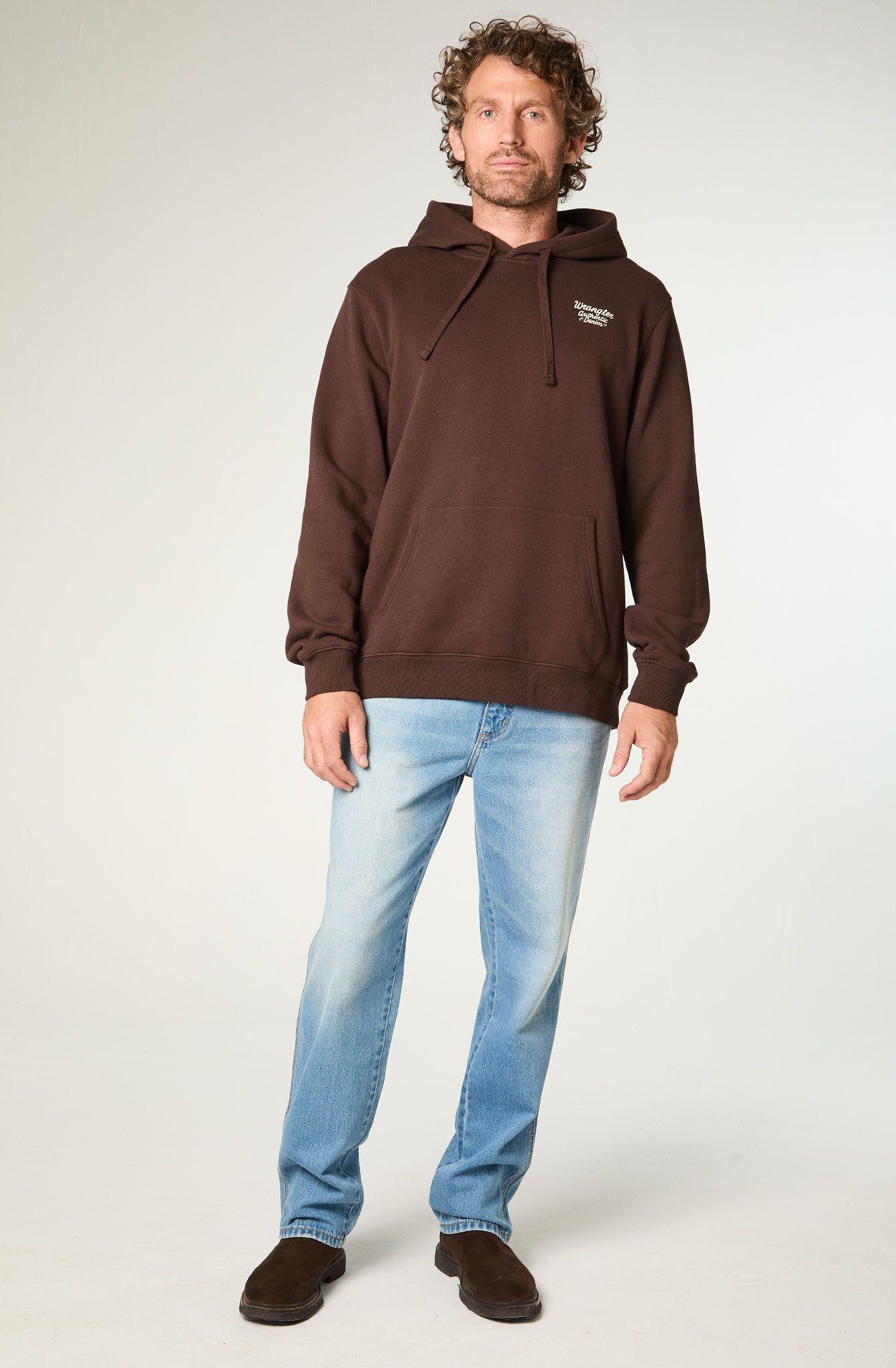 Jeans Hombre Frontier Relax Straight Tiro Medio Azul Claro -1