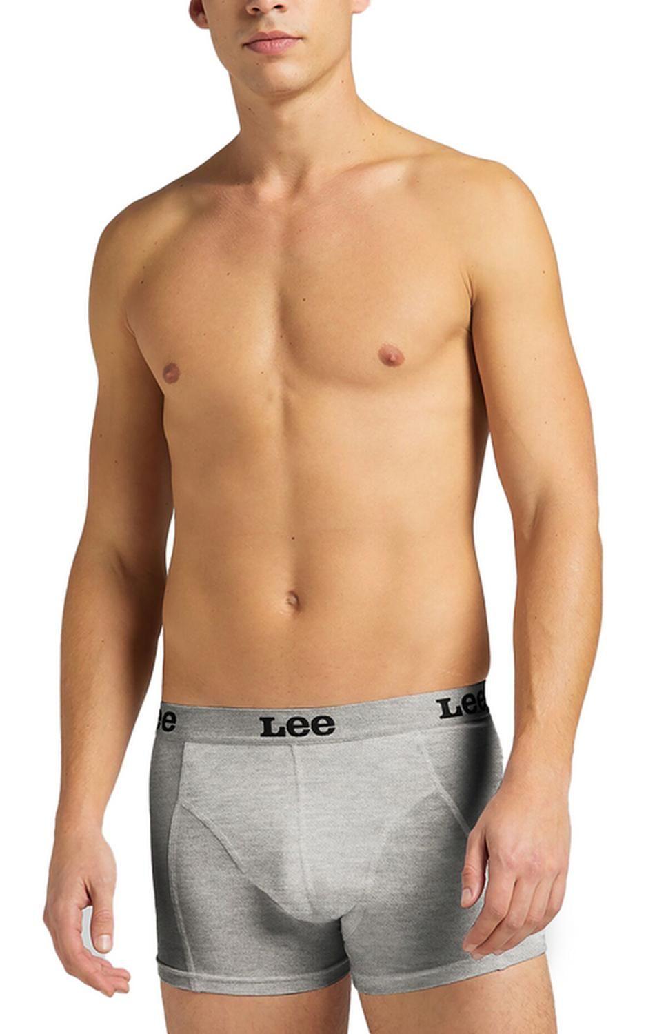 Boxer Hombre 2-pack Trunk Grey Mele-0