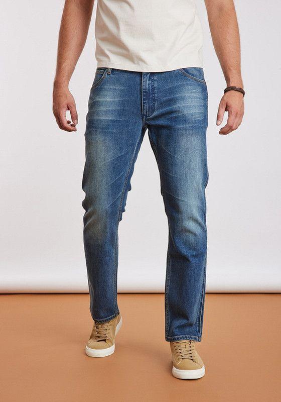 Jeans Hombre Greensboro Regular Straight Vintage-0