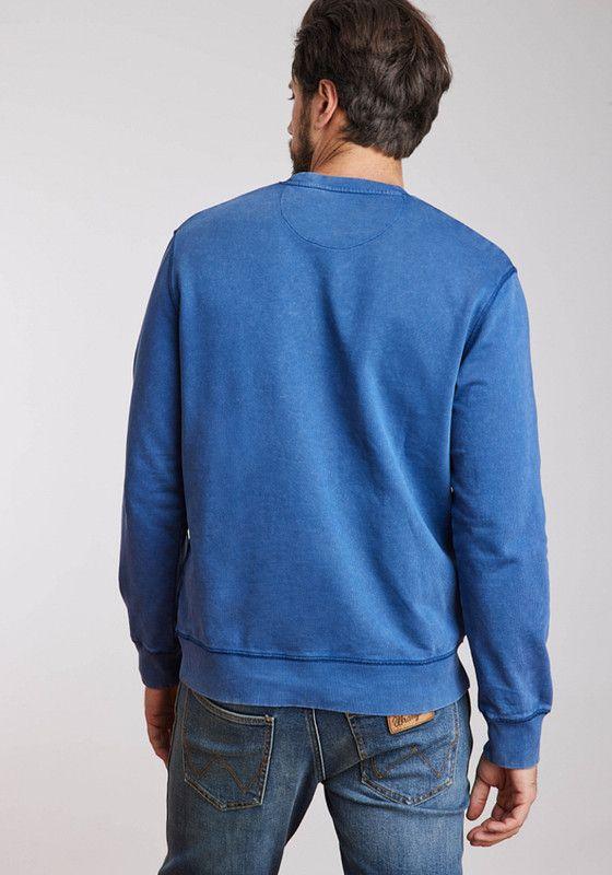 Poleron Hombre Graphic Acid Sweatshirt Indigo Acid-2