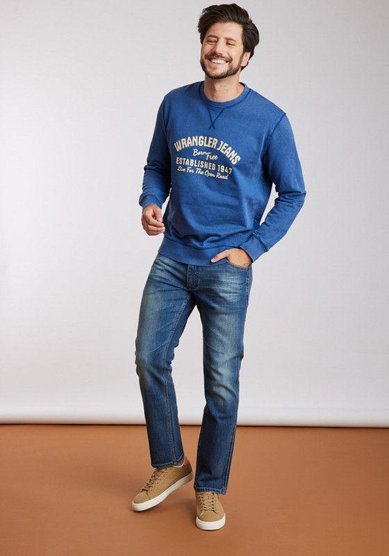 Poleron Hombre Graphic Acid Sweatshirt Indigo Acid-3