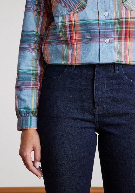 Jeans Mujer  Slim Blue Wash-2