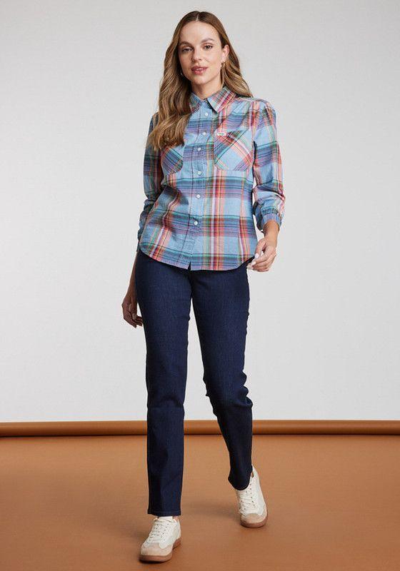 Jeans Mujer  Slim Blue Wash-4