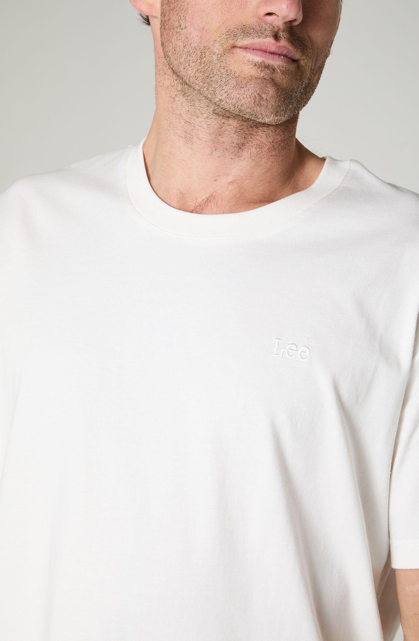 Polera Hombre Cuello Redondo Manga Corta  Regular  Fit Bordado-2