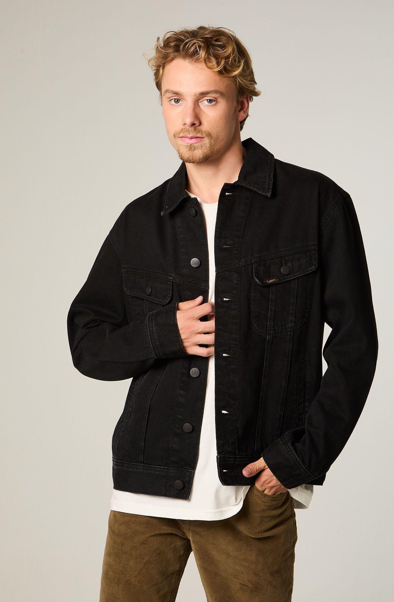 Chaqueta Hombre Regular Negro Rider -0