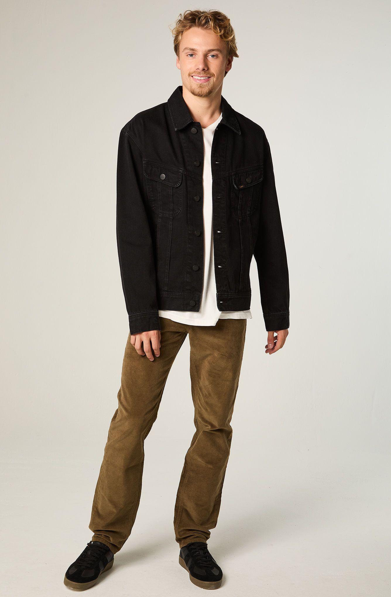 Chaqueta Hombre Regular Negro Rider -1