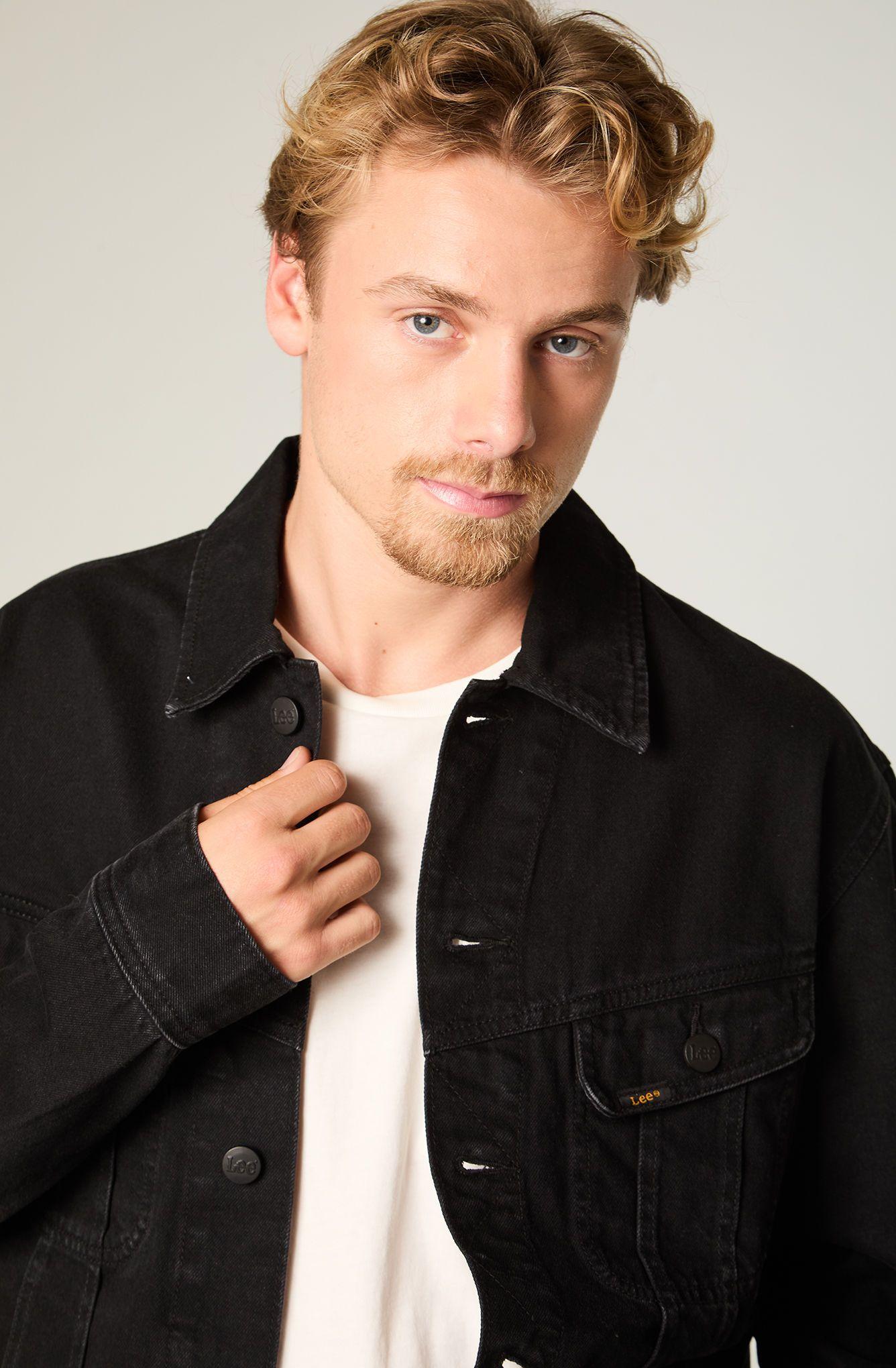 Chaqueta Hombre Regular Negro Rider -2