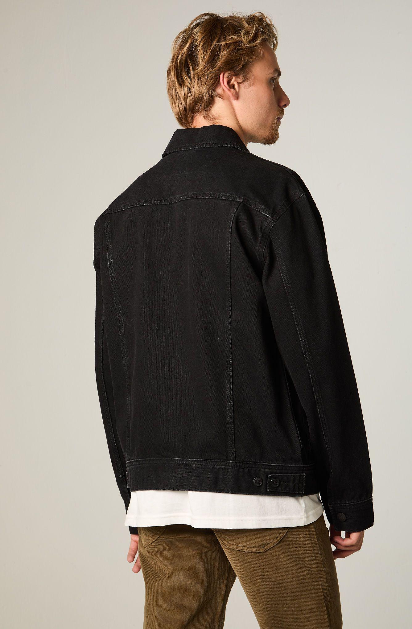 Chaqueta Hombre Regular Negro Rider -3