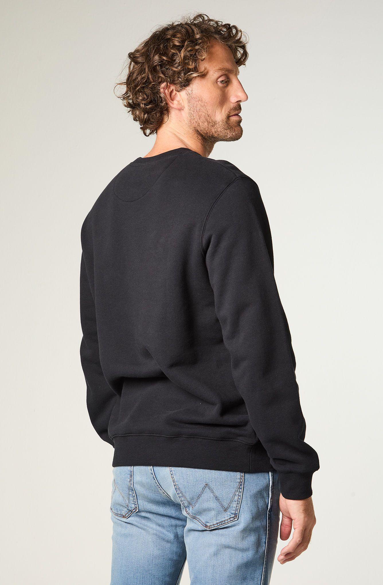 Poleron Hombre Crewneck Graphic Regular Fit Negro -3