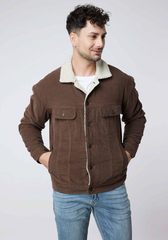 Chaqueta Lee Hombre Relaxed Corduroy Brown-2