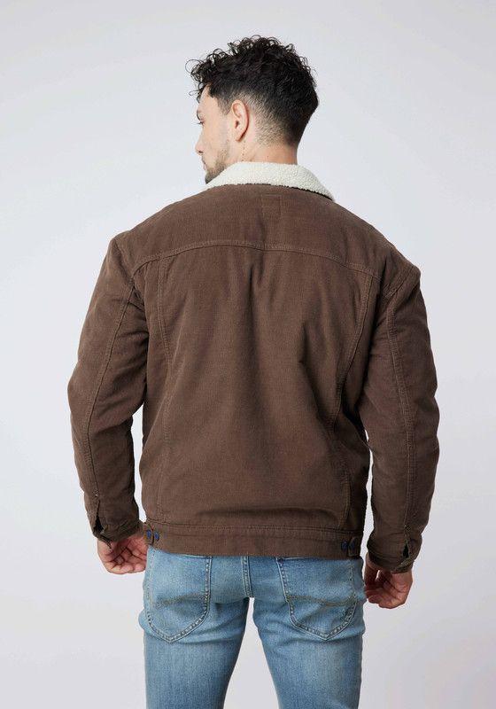 Chaqueta Lee Hombre Relaxed Corduroy Brown-3