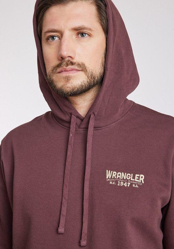 Poleron Hombre Regular Fit Hoodie Brown Vintage-2