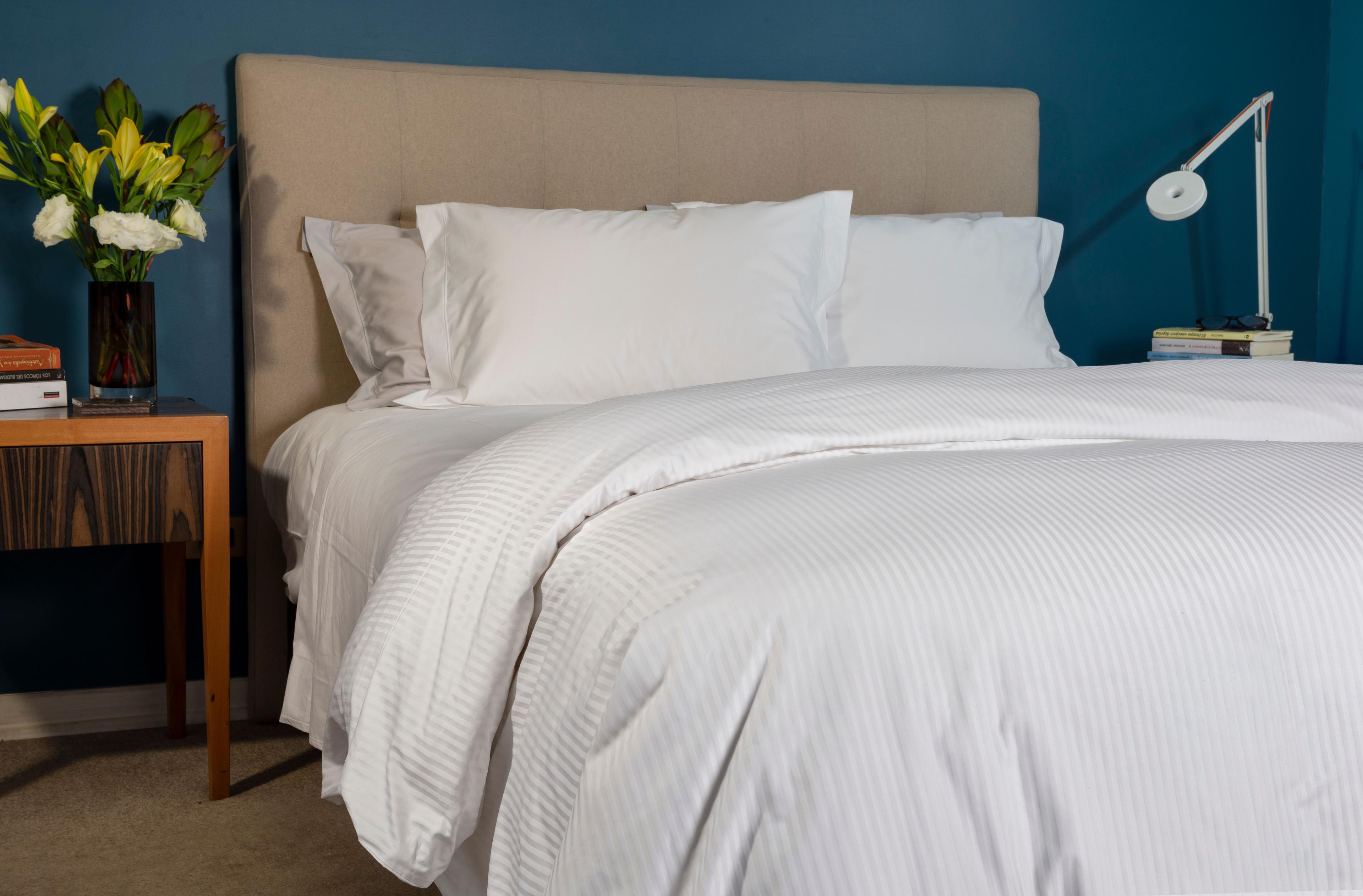 Funda plumón premium King Satén Stripe 500 hilos 100% algodón egipcio-3