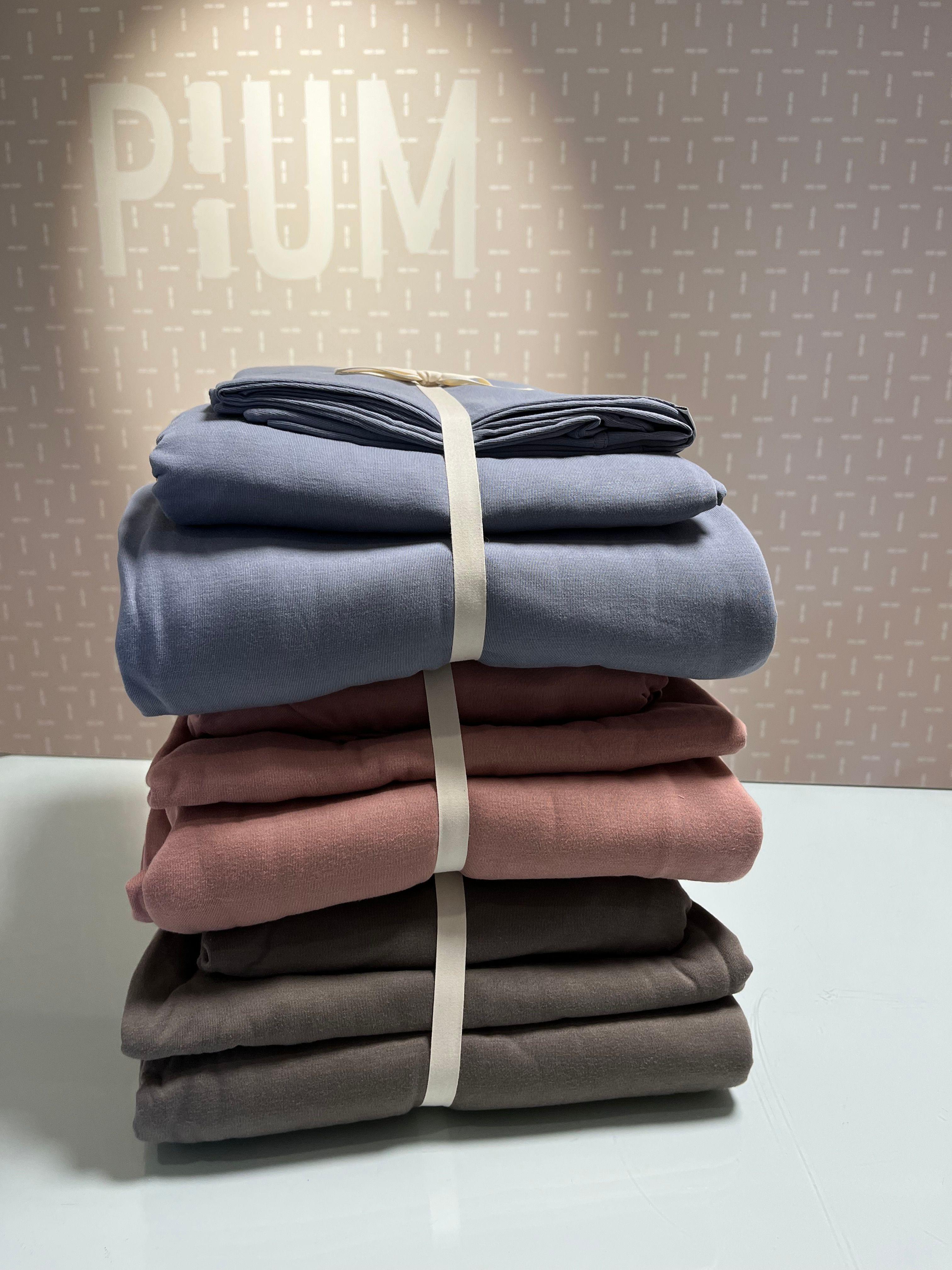 Set Funda de Plumón Hohos Nórdico Stretch 97% Algodon Rosa Viejo 2P-2