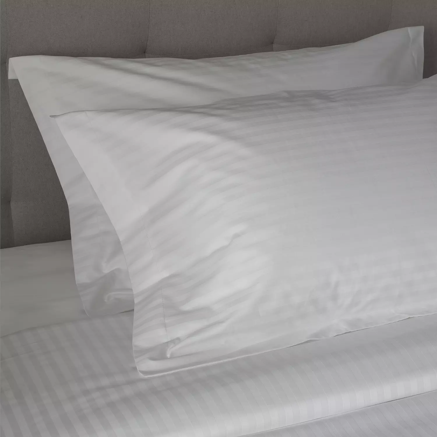 Funda plumón 1 plaza tela 250 hilos Twill Stripe 60% alg - 40% pol-1