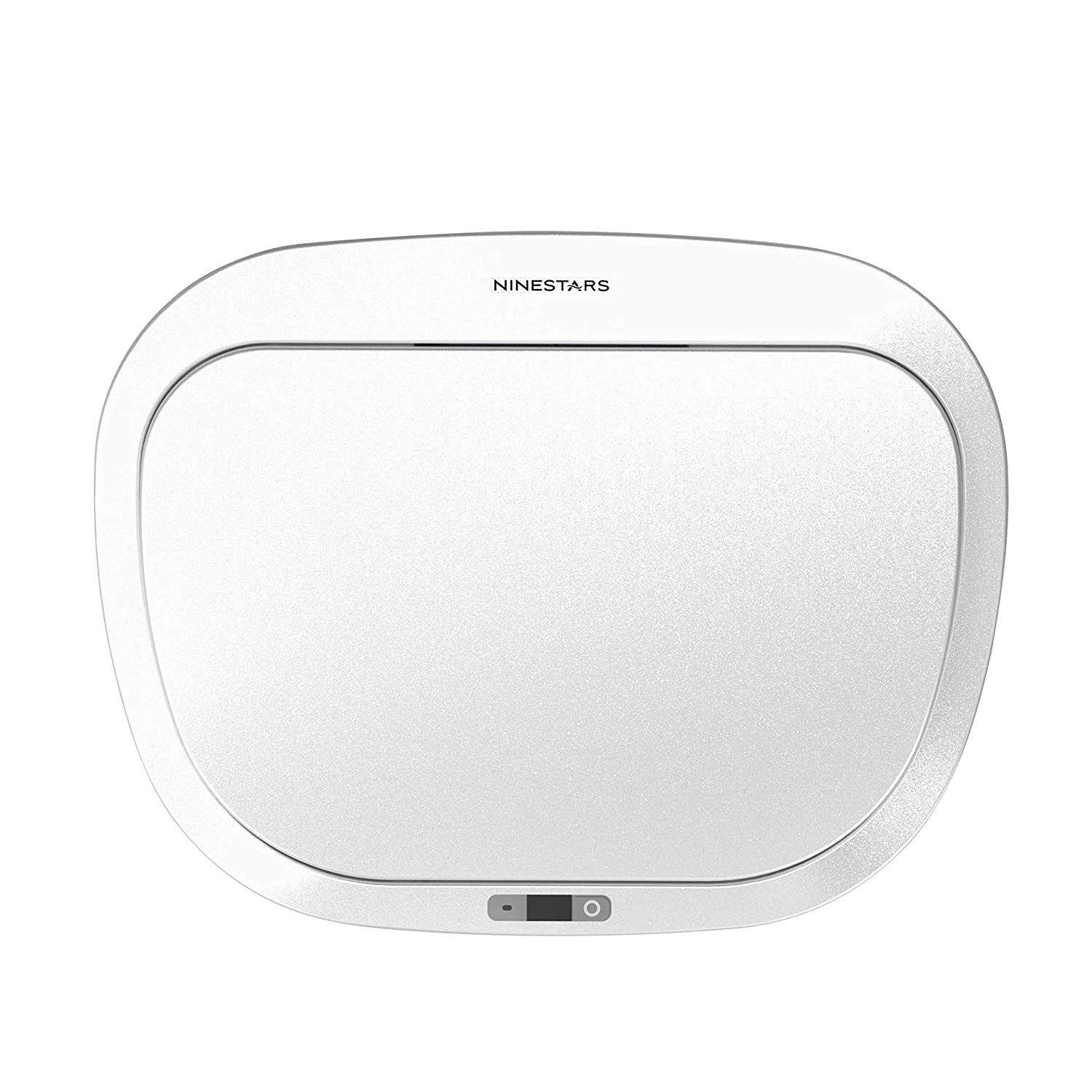 Basurero Automatico Papelera Inteligente Sensor 80 Lts Silver Acero Inoxidable-5