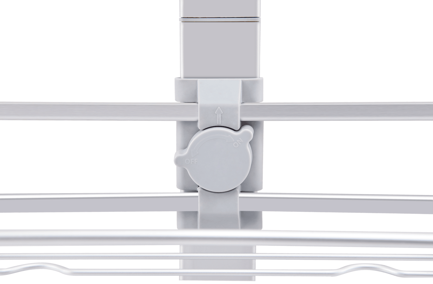 Organizador colgante de ducha aluminio inoxidable baño-5