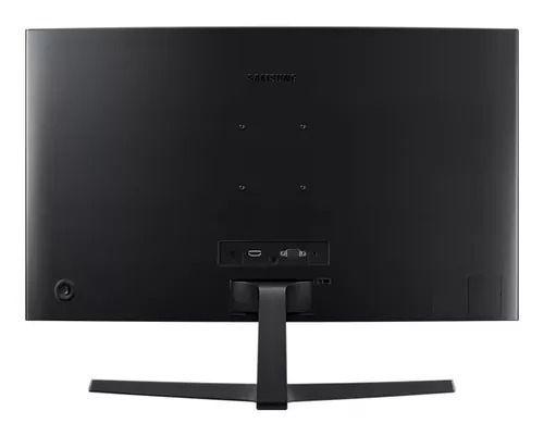 Monitor gamer curvo Samsung Essential LCD 24" negro 100V/240V-1