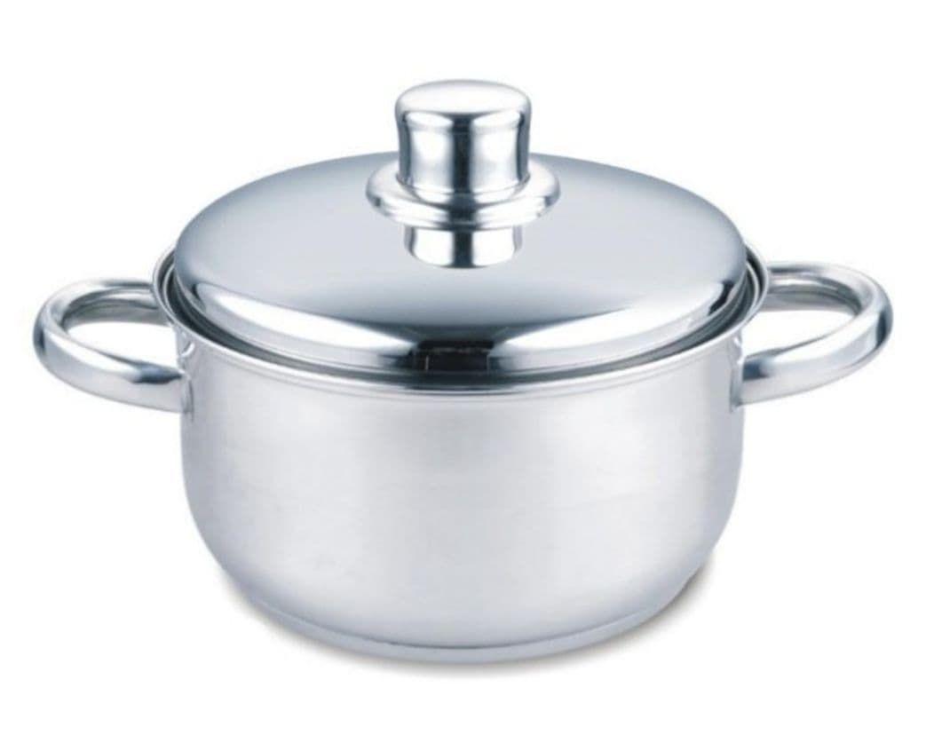 Olla Acero Inoxidable HM 20x11cm-0