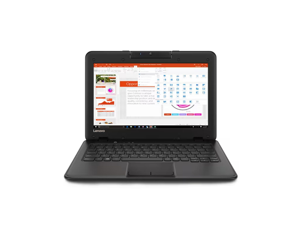 Lenovo Notebook 100e 4 GB/(HDD/SSD) 128 GB Solido-0