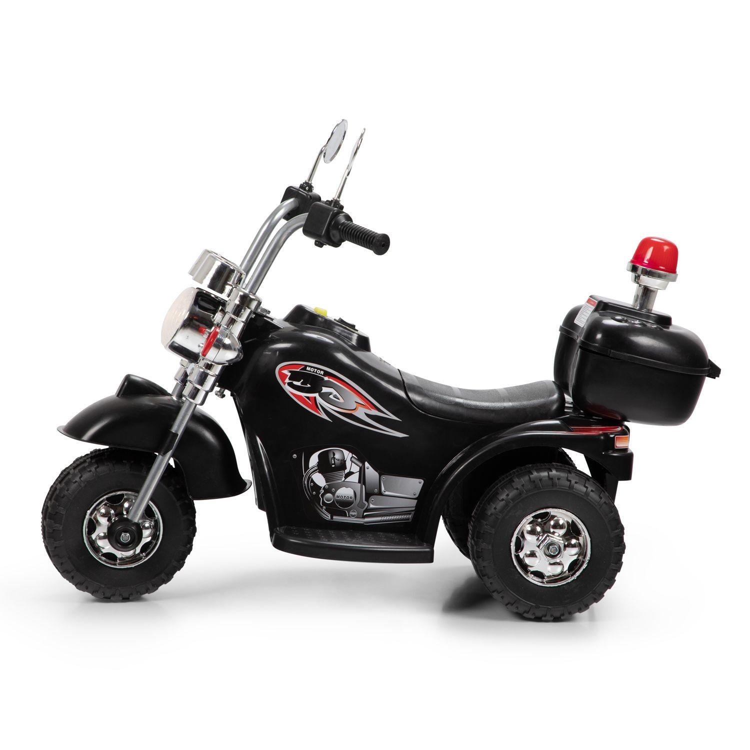 Moto a Bateria Choper Negro-1