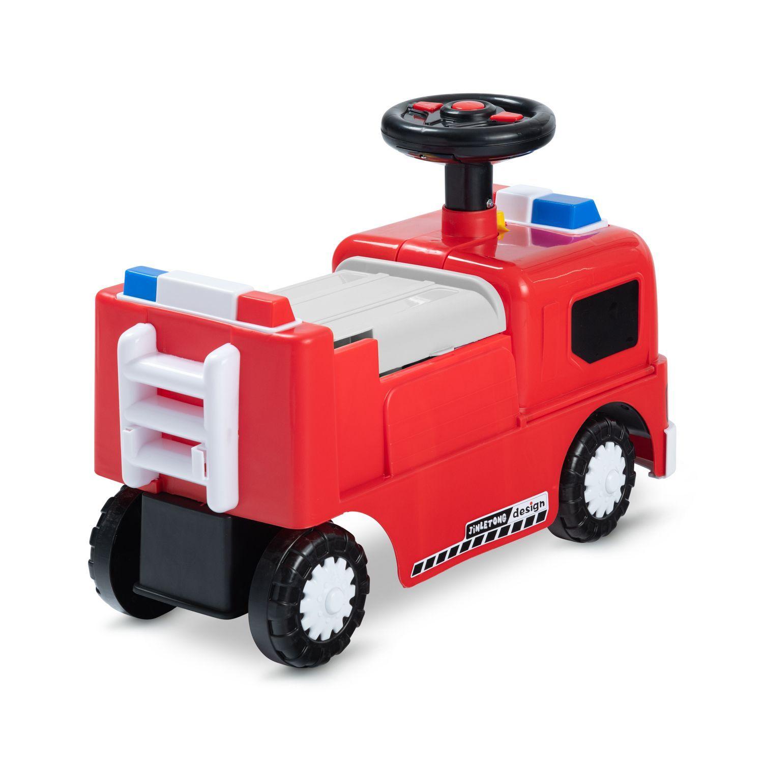 Corre pasillo con música y luces mas taller mecánico Rojo-2