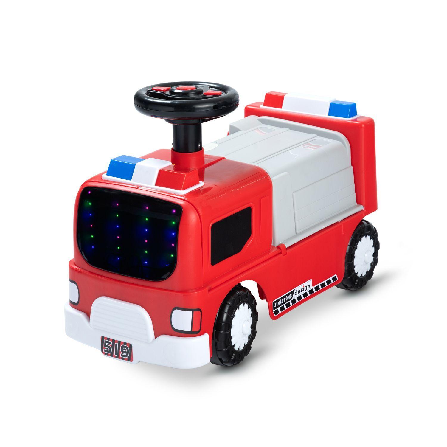 Corre pasillo con música y luces mas taller mecánico Rojo-0