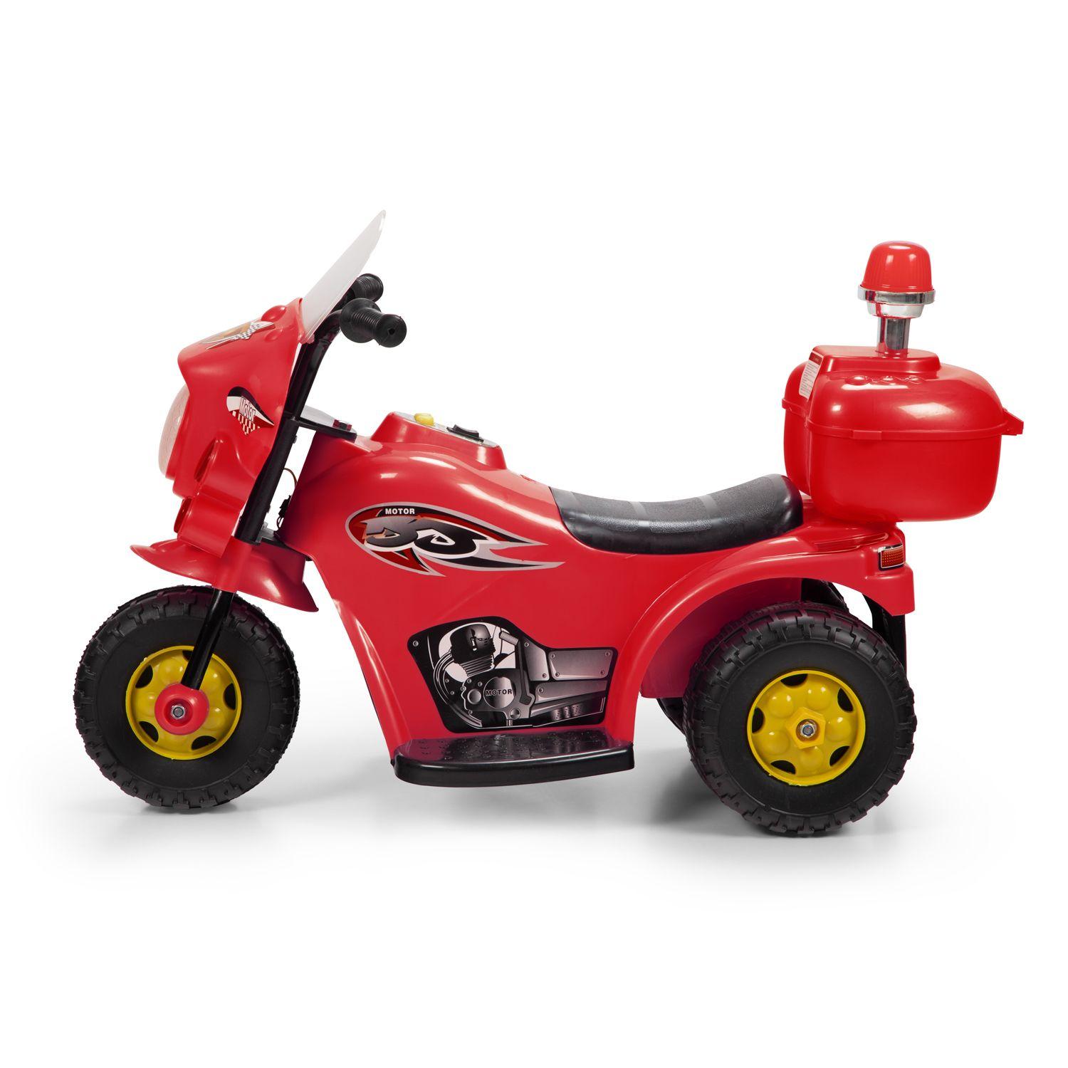 Moto a Bateria Mini Deportiva Rojo-0