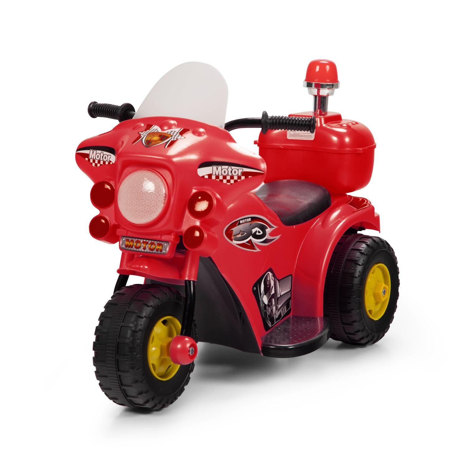 Moto a Bateria Mini Deportiva Rojo-1