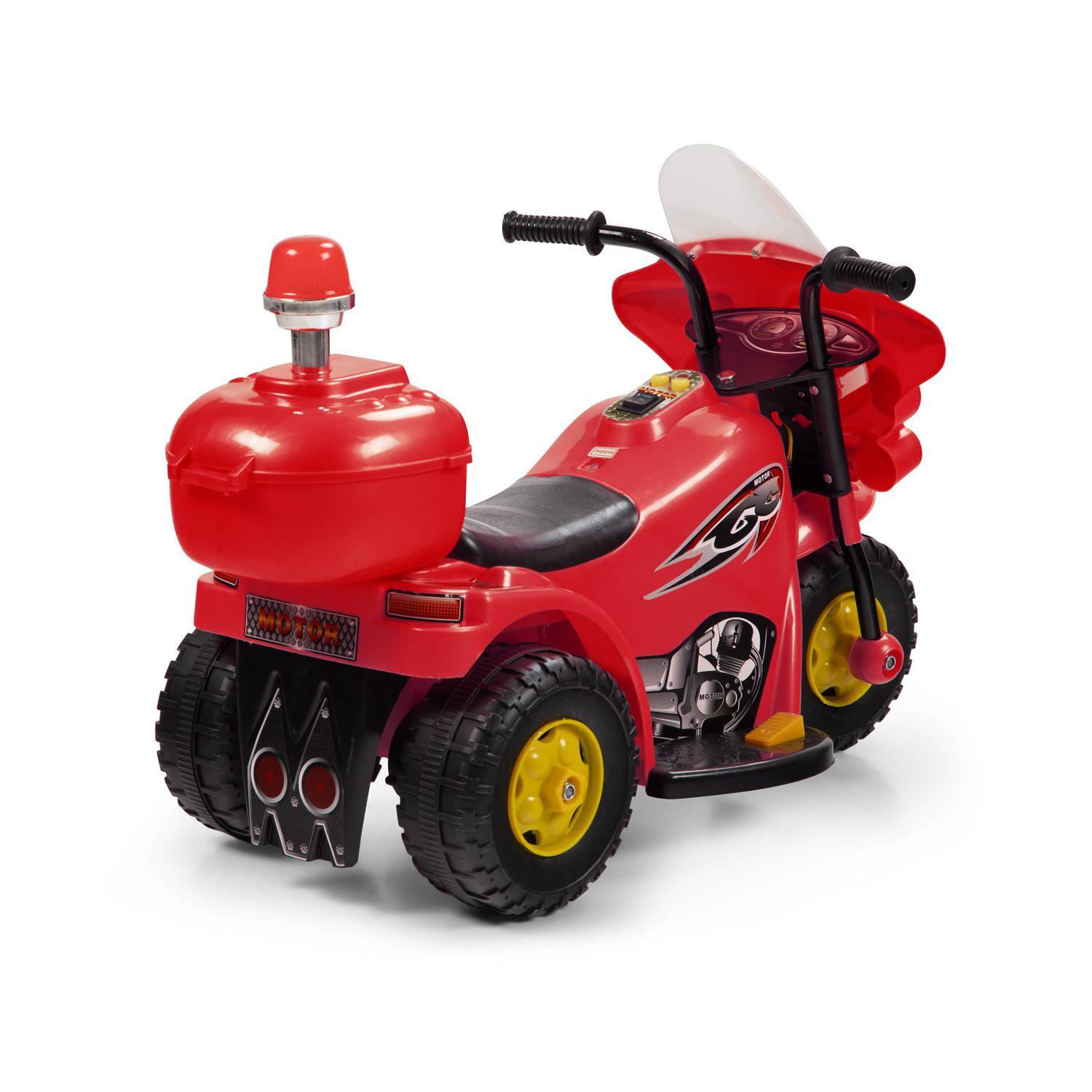 Moto a Bateria Mini Deportiva Rojo-2