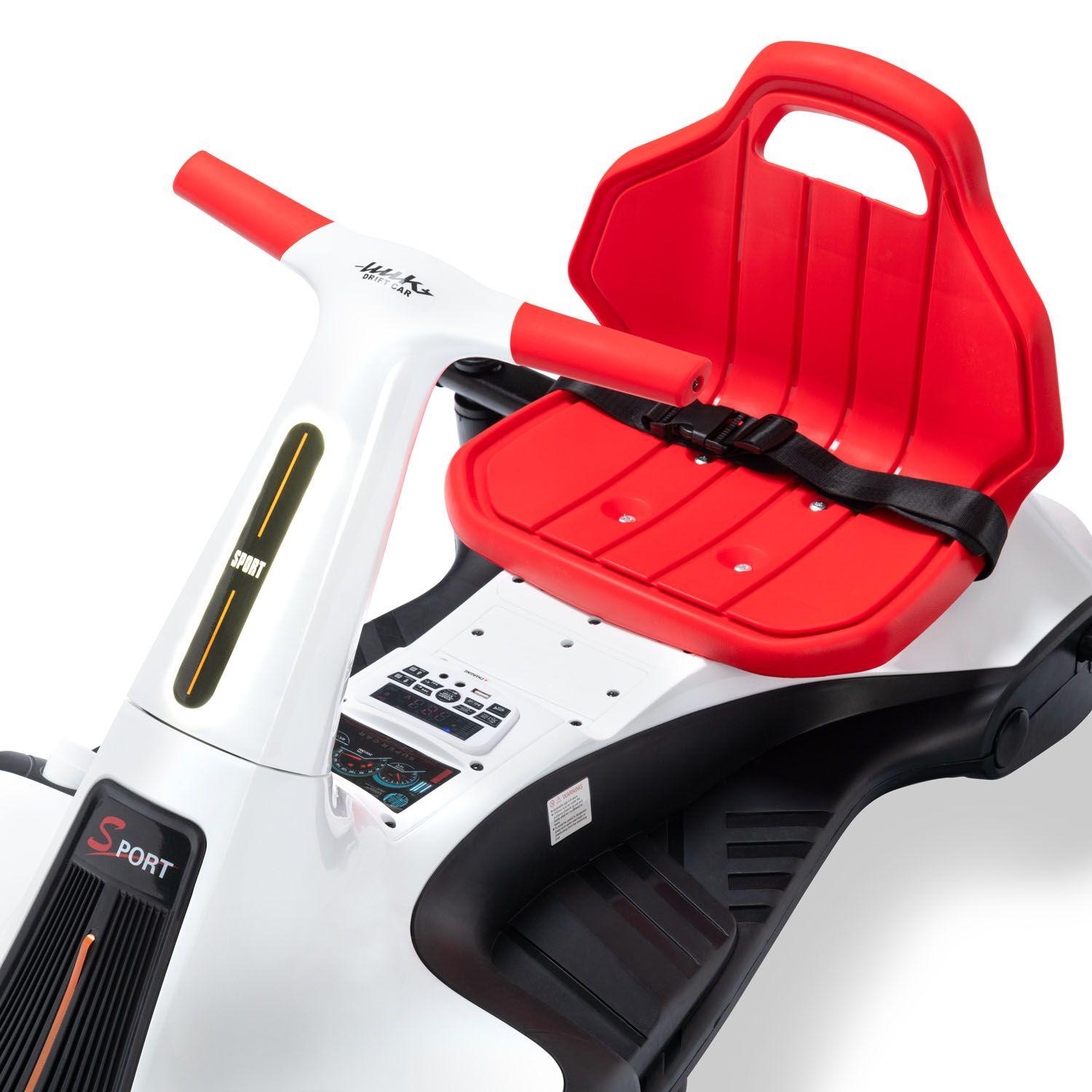 New Gokart Electrico Blanco-2