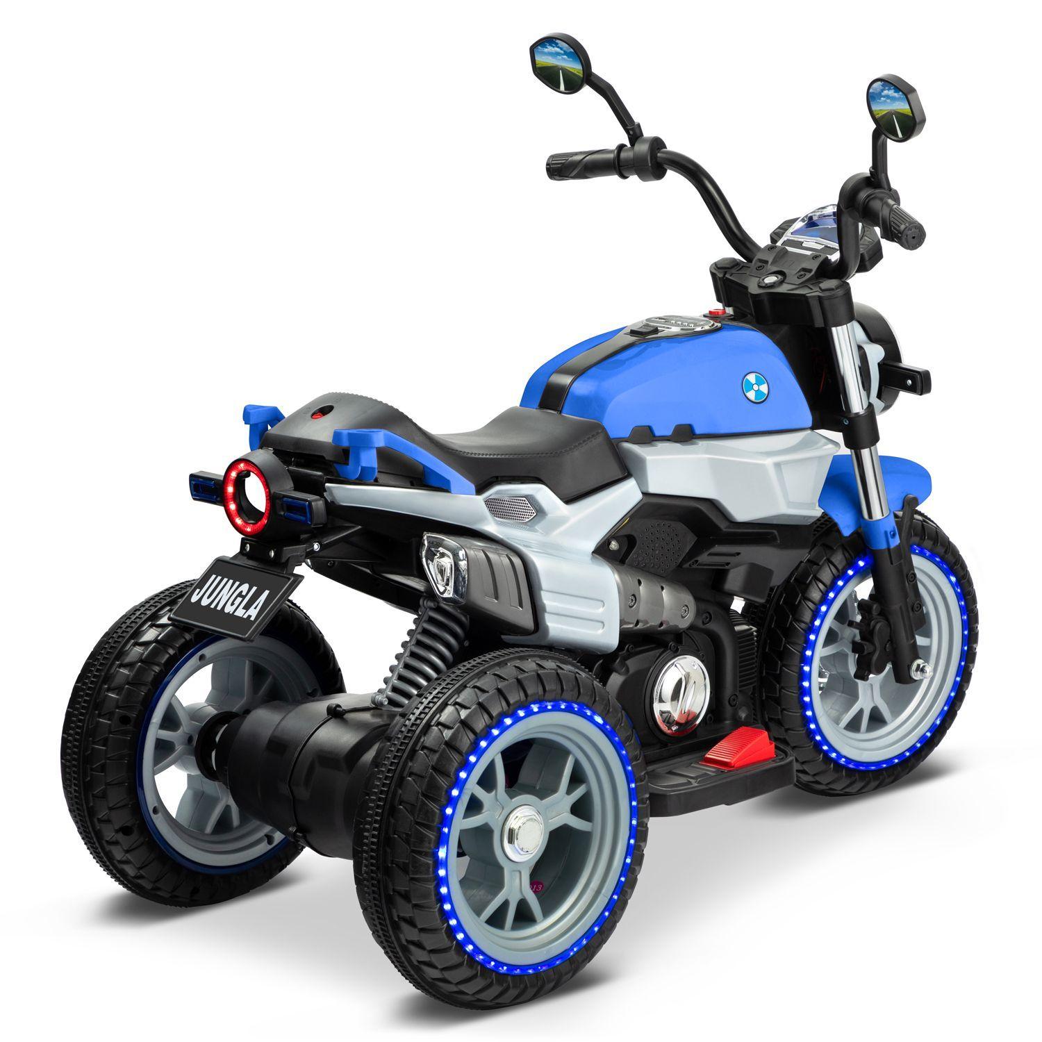 Moto a Bateria Californiana 12V XL Azul-2