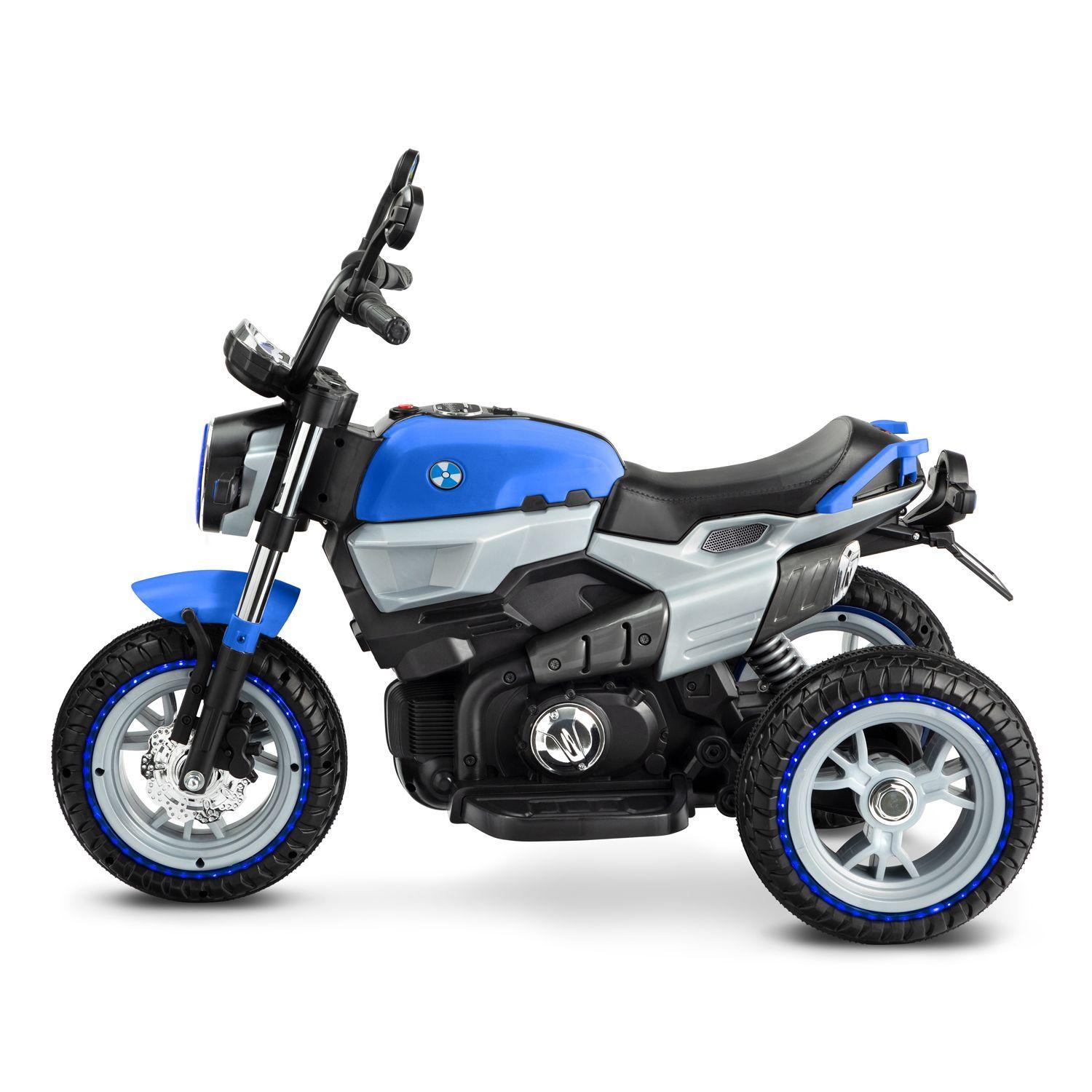 Moto a Bateria Californiana 12V XL Azul-1