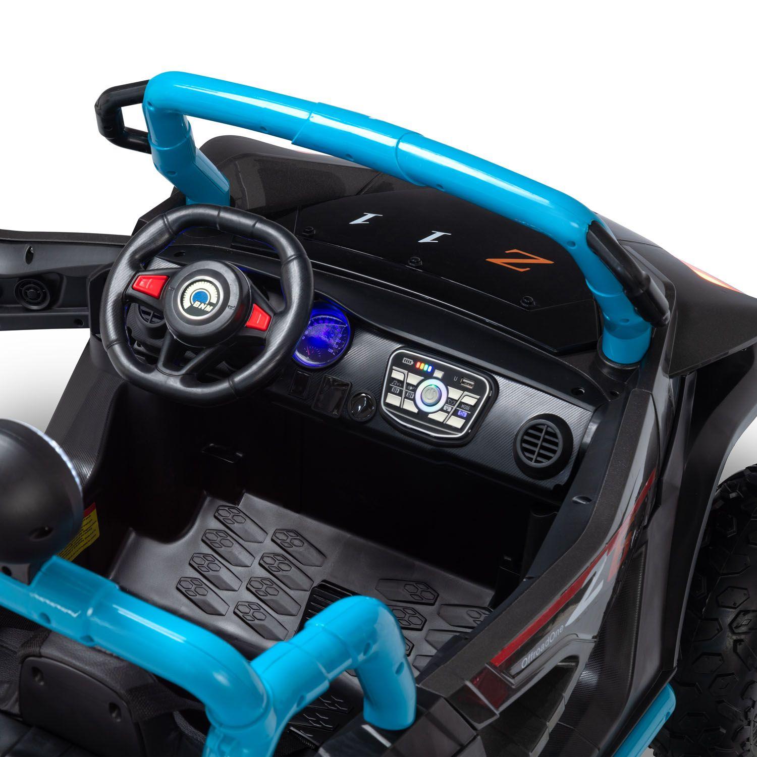 New Buggy XL Doble Asiento Ruedas De Goma Grafito-3