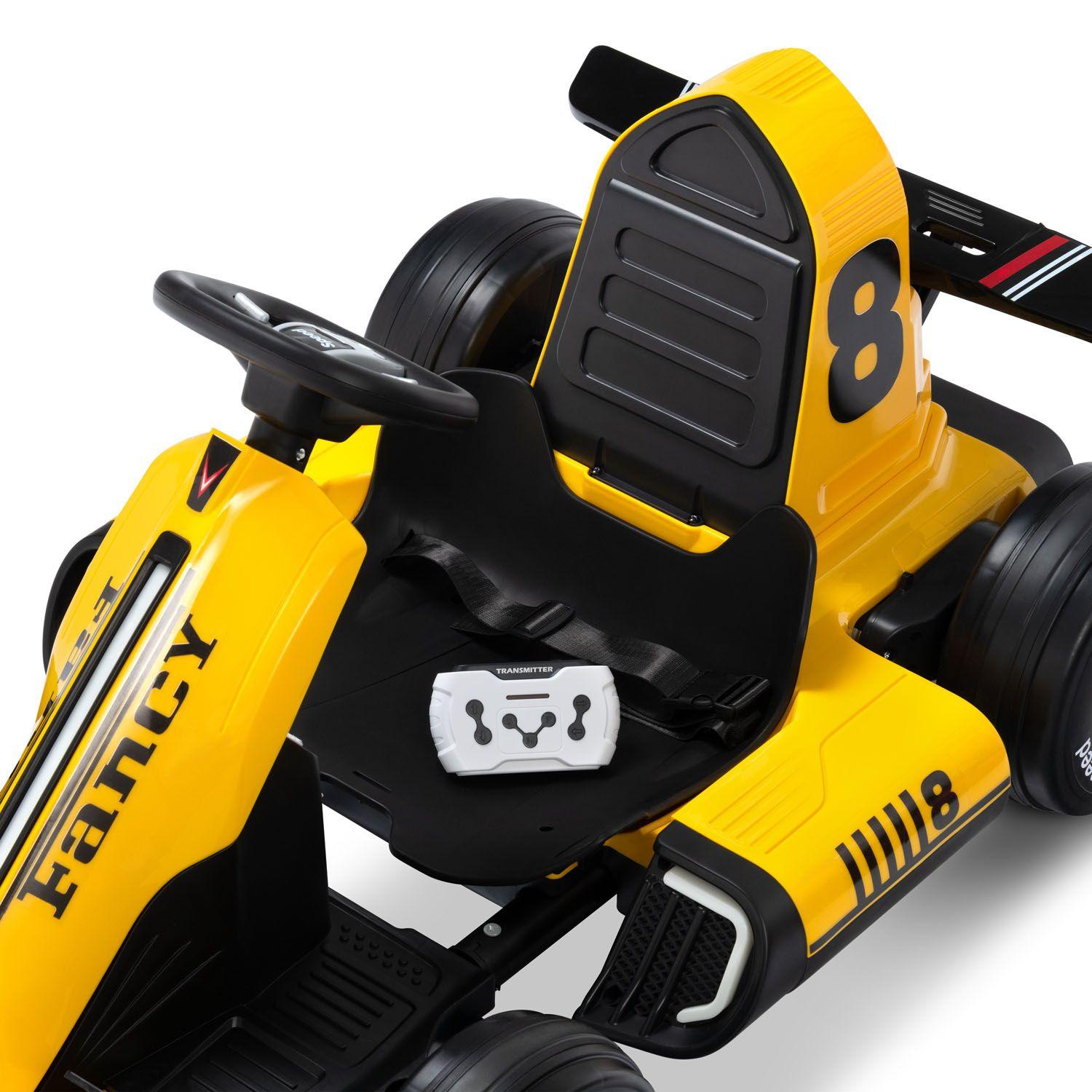 Karting Eléctrico Gokart Amarillo-4