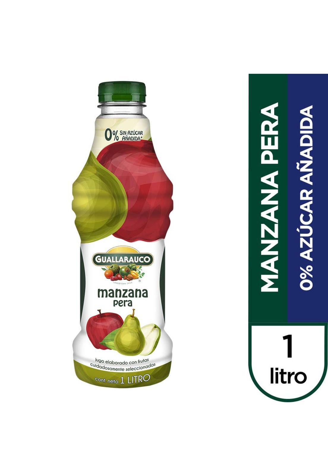 Guallarauco Jugo Manzana Pera Botella 1L-1