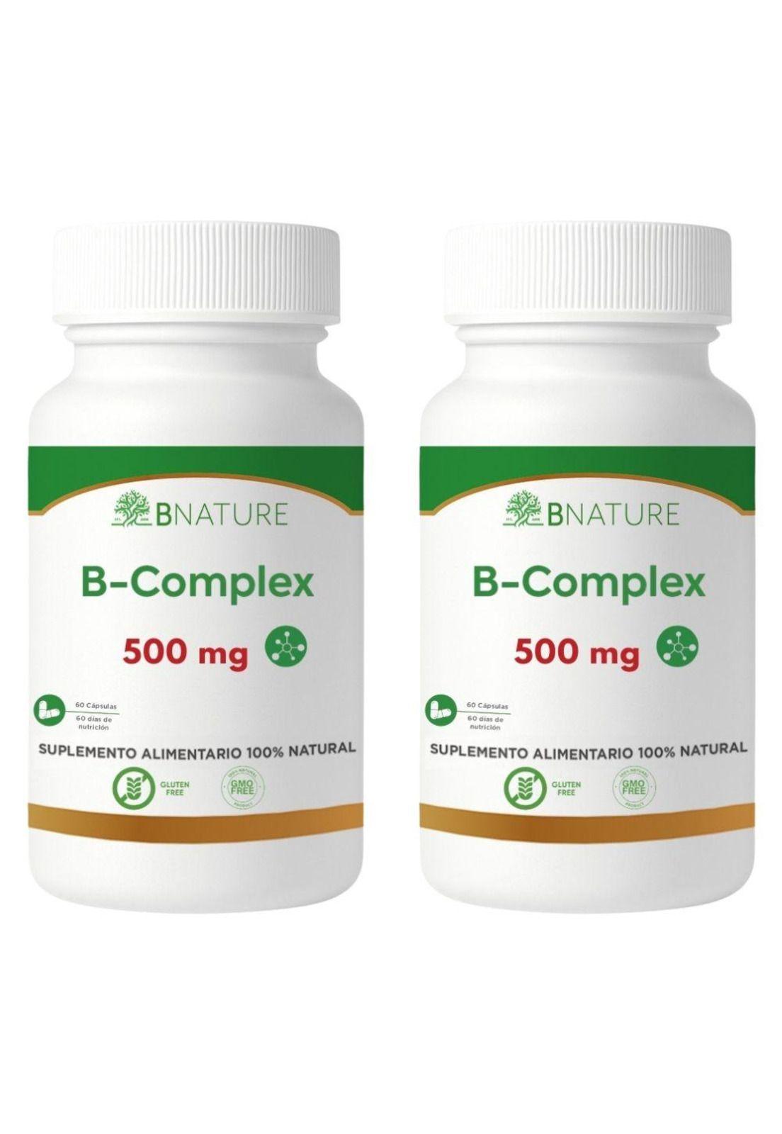 Pack x2 B Complex Vitamina B | Energía y Metabolismo 120 cap-0