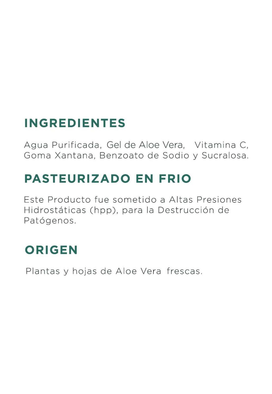 Aloe Vera GEL Suplemento en Gel 1 Litro  B NATURE-3