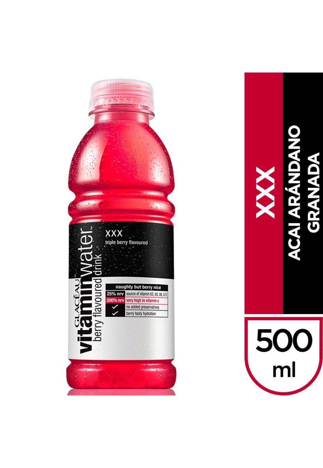 Glaceau Vitaminwater XXX Botella 500cc-0
