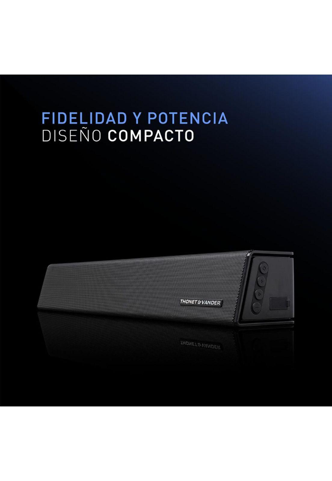 Barra De Sonido Compacta Entrada Optica Bluetooth Tecno Tws-6