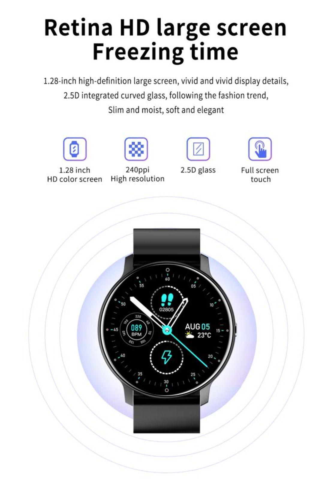 ZL02D Smart Watch color Dorado-2