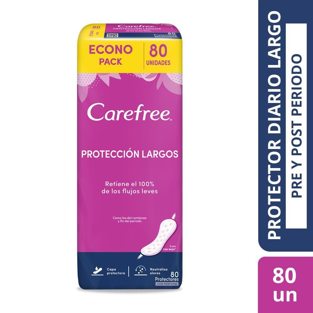 Protectores CAREFREE® Protección Largos x80 unidades-0