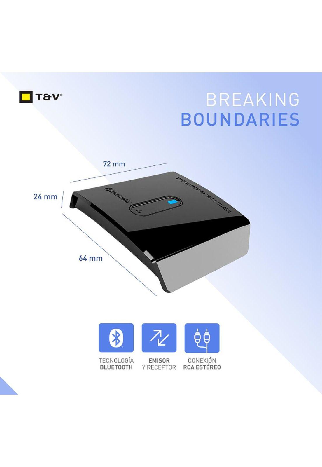 Receptor y Transmisor Bluetooth Salida RCA  Entrada 3.5 mm-1
