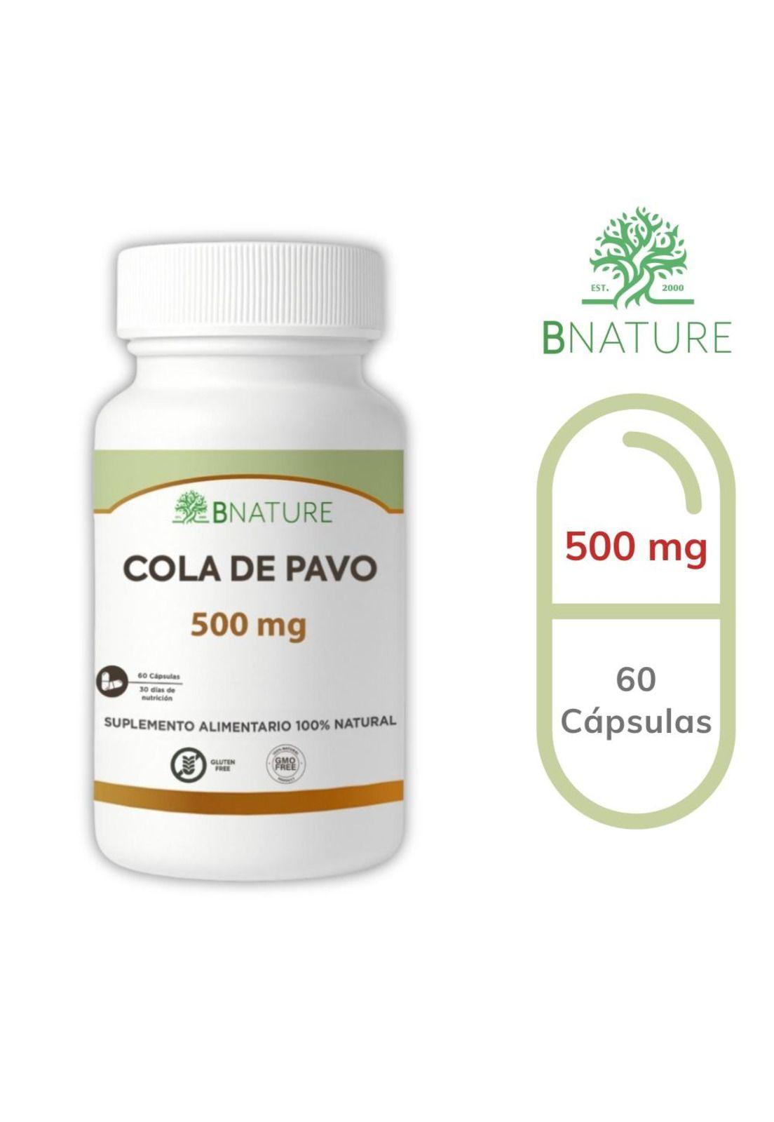 Cola de Pavo 500mg | 60 Cápsulas – Hongo Coriolus B NATURE-6