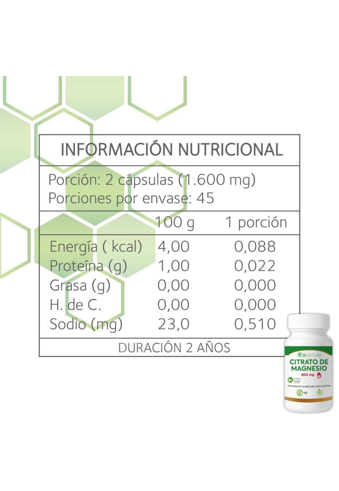 Pack Citrato de Magnesio 800 mg + Aloe Vera Gel 1L-6