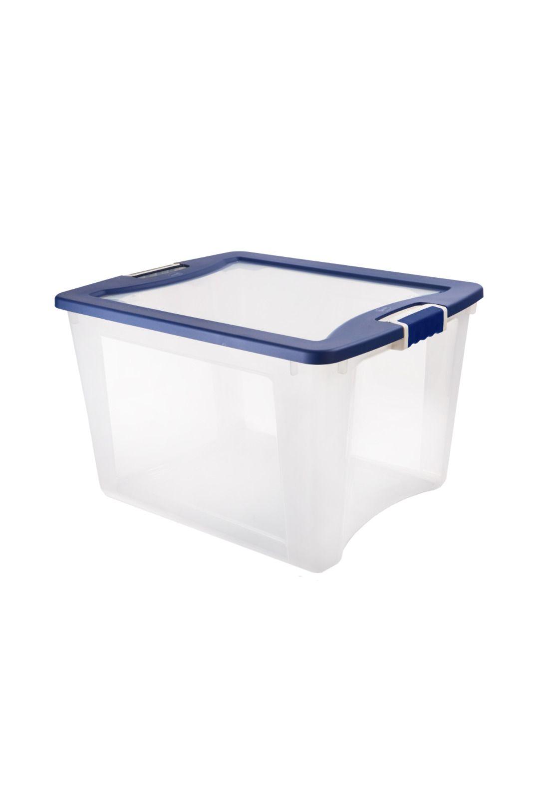 Caja Organizadora Clarity 71 Litros Transparente -0